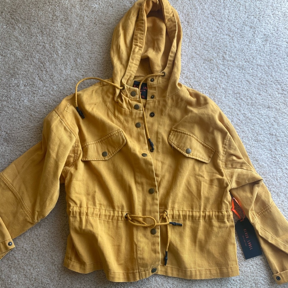 New mustard jacket
